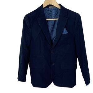 Geoffrey Beene Boys Navy Blue Blazer 16